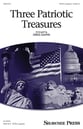 Three Patriotic Treasures SATB choral sheet music cover